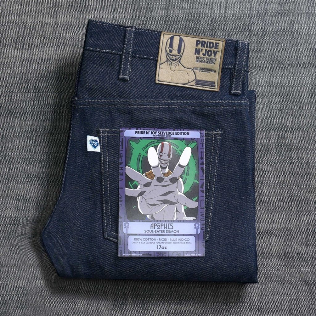 Pride N Joy Co - Apophis 17 Oz Heavyweight Selvedge Denim - Pride N Joy Co