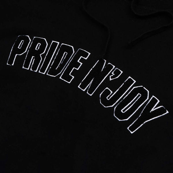 Pride N Joy Co - Arc Logo Hoodie Black - Pride N Joy Co