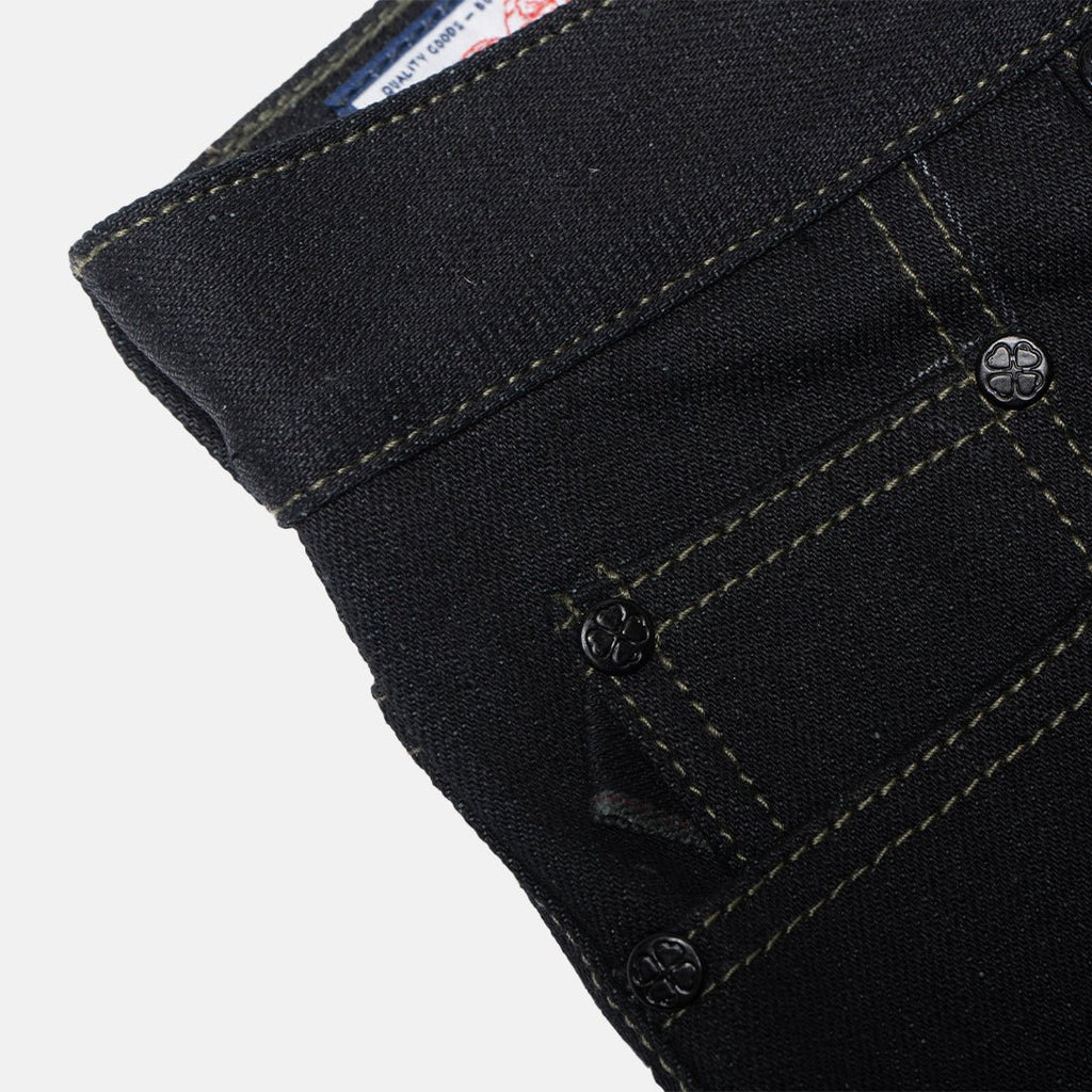 Pride N Joy Co - Jelawe Bark 17 Oz Dyed Selvedge Heavyweight Denim - Pride N Joy Co