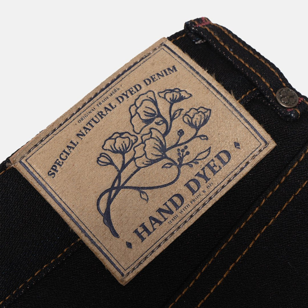 Pride N Joy Co - Sappan Wood 17 Oz Dyed Selvedge Heavyweight Denim - Pride N Joy Co