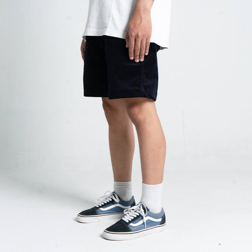 Pride N Joy Co - Short Corduroy Pants Wide Fit - Pride N Joy Co