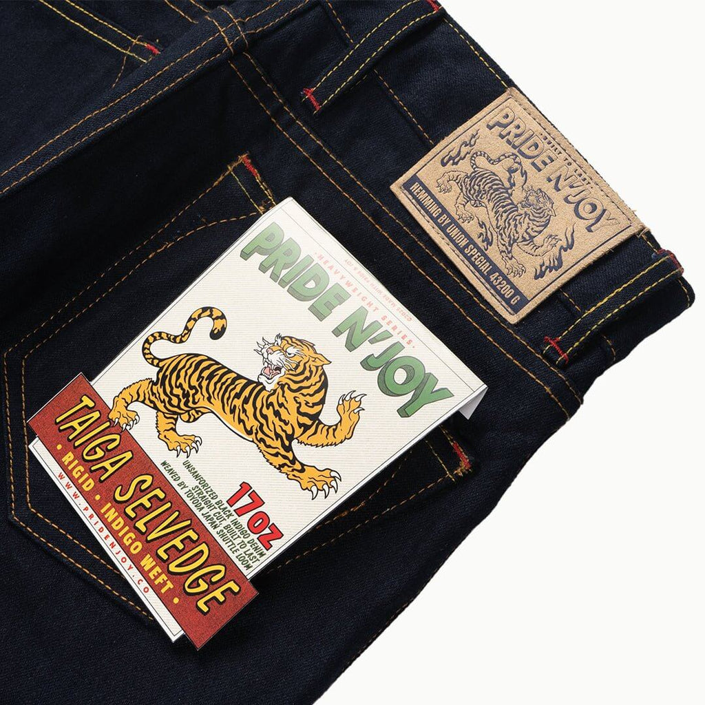 Pride N Joy Co - Taiga 17 Oz Heavyweight Selvedge Denim - Pride N Joy Co